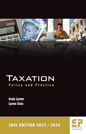 Taxation Policy and Practice book cover