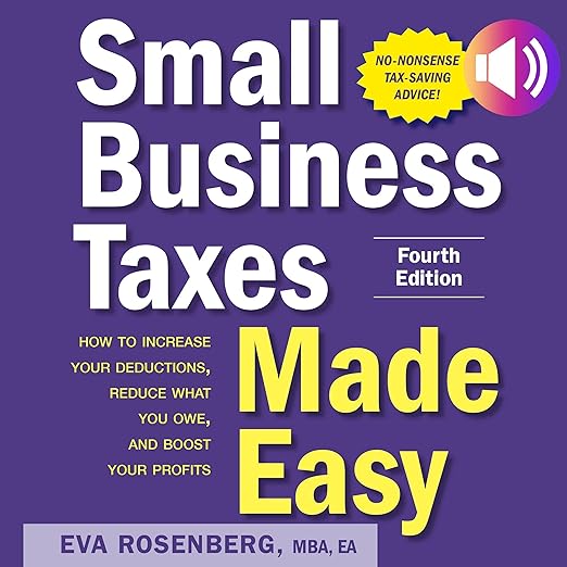 Small Business Taxes Made Easy book cover